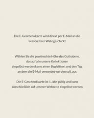 Women E-gift card