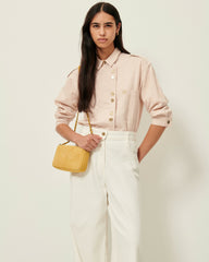 Women CESARY Rosewater | Over-shirt | SESSÙN Official Website
