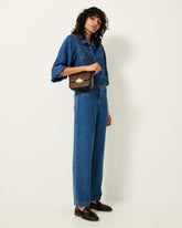 Women NICA Denim Blue | Pants | SESSÙN Official website