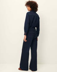 Women MANHATTAN Denim Blue | Pants