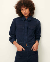 Women GUGGEN Denim Blue | Shirt