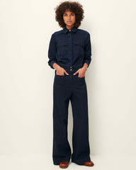Women GUGGEN Denim Blue | Shirt