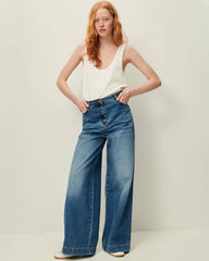 Women CAPTAIN Denim Vintage Blue | Jeans