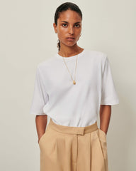 Women SERGE Optical White | Tee-shirt
