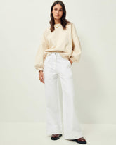 Women ERNEST Optical White | Pants
