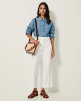 Women ALDRICKS Optical White | Pants