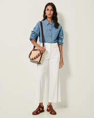 Women ALDRICKS Optical White | Pants