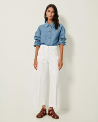 Women ALDRICKS Optical White | Pants