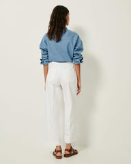 Women ALDRICKS Optical White | Pants