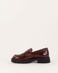 Women BARCELO Mogano Leather | Loafers