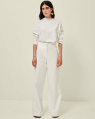 Women CAPRI White | Pants
