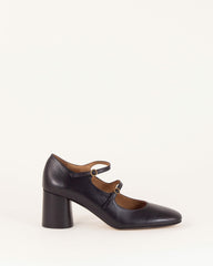 Women ROSEMARY Black Leather | Mary Janes