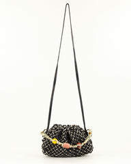 Women LUNA CLUTCH Whiblack | Bag