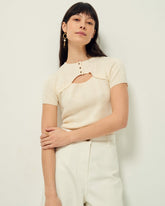 Women SHANTI Fleur de Sel | Jumper