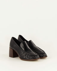 Women HIKARI Black Leather | Loafers
