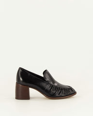 Women HIKARI Black Leather | Loafers