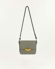 Women DIVILUZ MIMO Whiblack Stripes | Bag