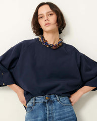 Women SOUND Sweat Indigo | Sweatshirt