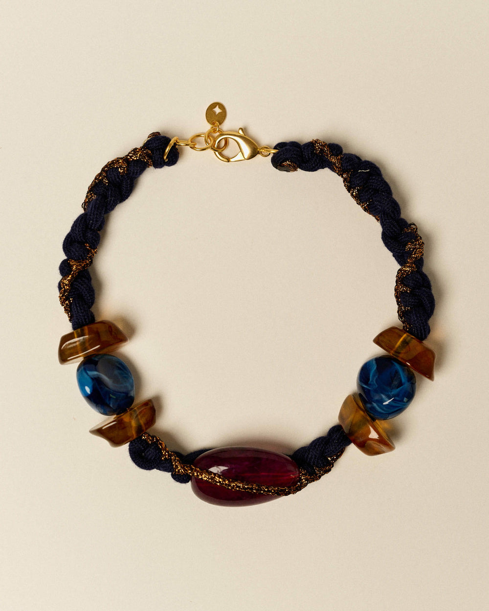 Women ANNELI Tiger Blue | Necklace