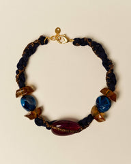 Women ANNELI Tiger Blue | Necklace
