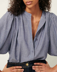 Women A VIEW Chambray Blue | Blouse