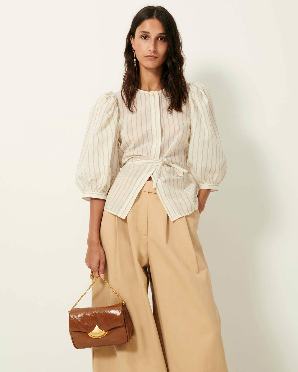 Women GEORGIA Sandcream | Blouse