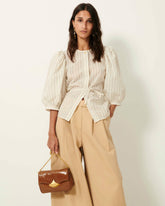 Women GEORGIA Sandcream | Blouse