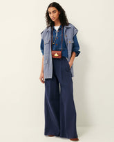 Women RIDYE Bleu de Chine | Trousers