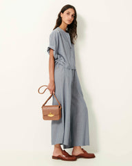 Women ISLA MIMIMA Chambray Blue | Pants