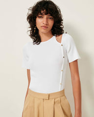 Women CLARO Optical White | Top