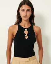 Women LONA Black | Tank top