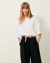 Women SUMMER NIGHT Optical White | T-shirt