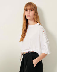 Women SUMMER NIGHT Optical White | T-shirt