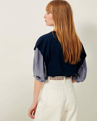 Women TIBERIO Bleu de Chine | Top