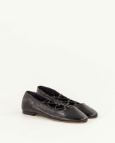 Women PINA Black Leather | Ballerina