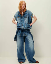 Women BRANDO Vintage Blue | Jacket