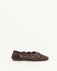 Women PINA TRESSE Dark Brown | Ballerina