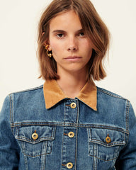 Women MONTGOMERY Vintage Blue | Jacket