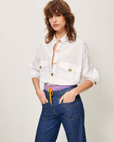 Women BALANCA Optical White | Shirt