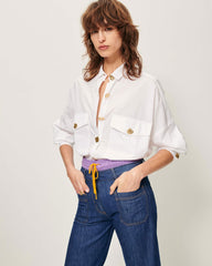 Women BALANCA Optical White | Shirt
