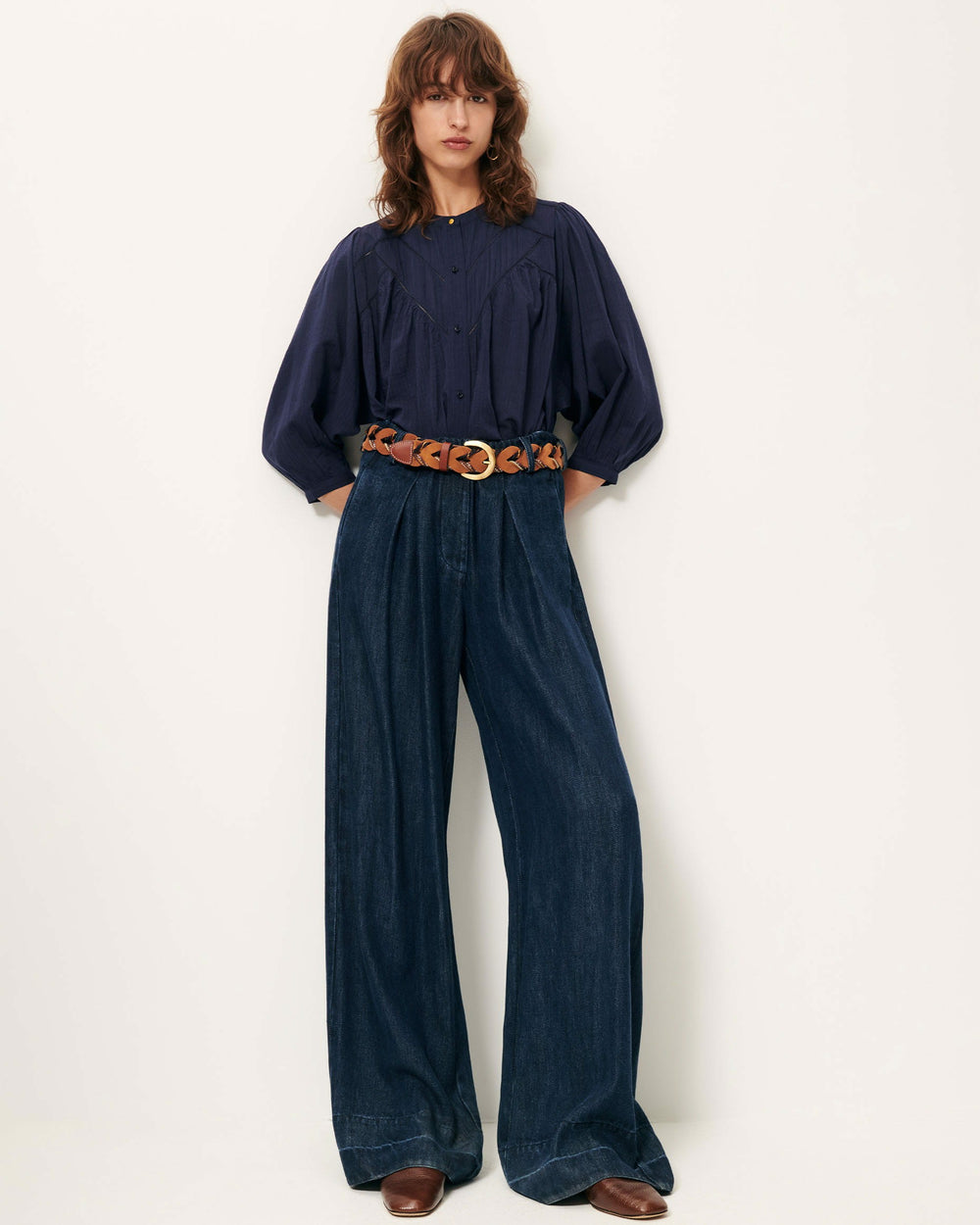 Women SAVI Indigo | Blouse