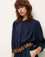 Women SAVI Indigo | Blouse