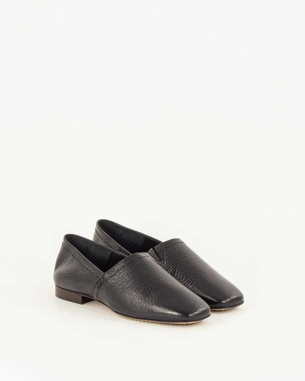 Women CEZA Black Leather | Slippers