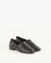 Women CEZA Black Leather | Slippers