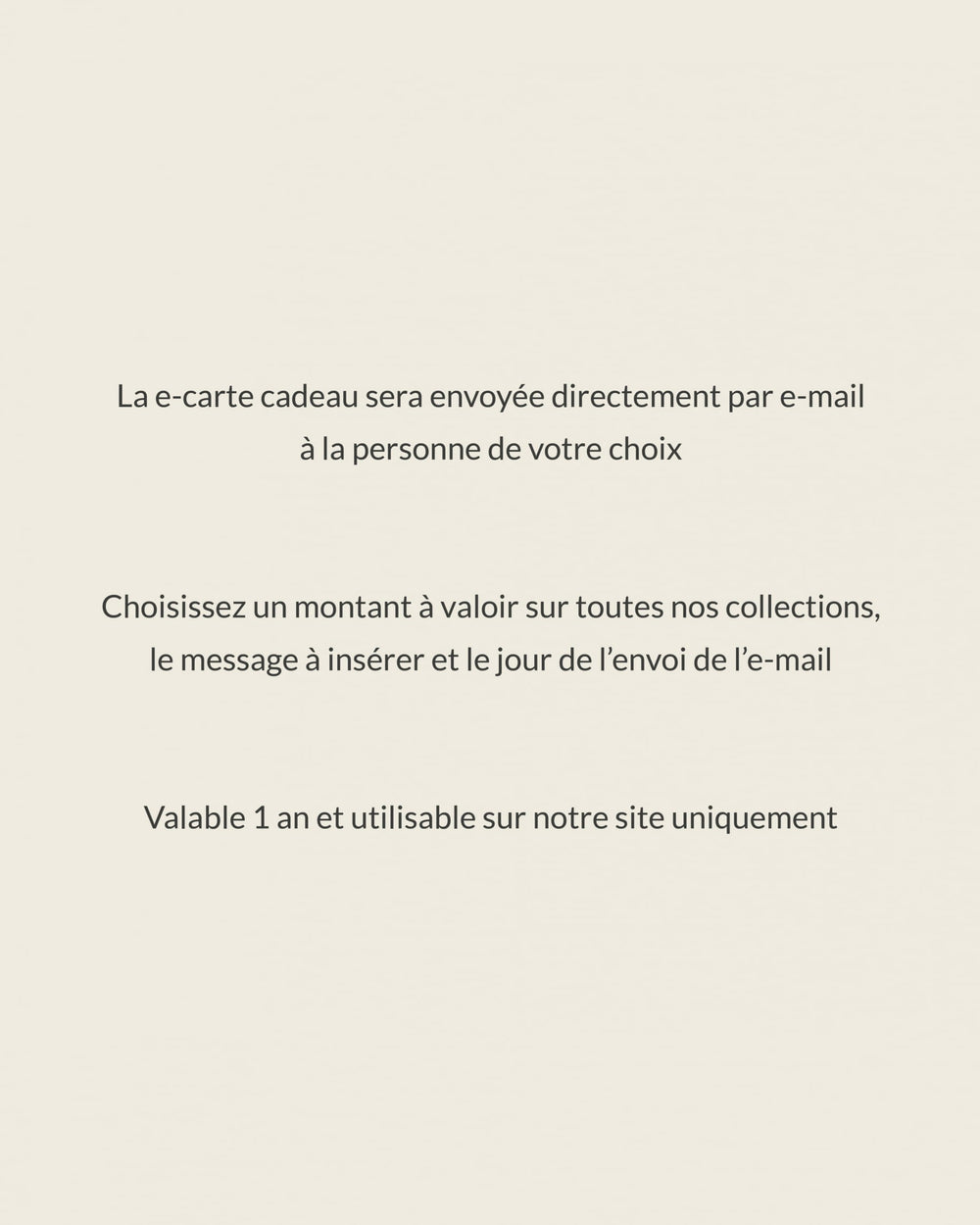 Women E-gift card
