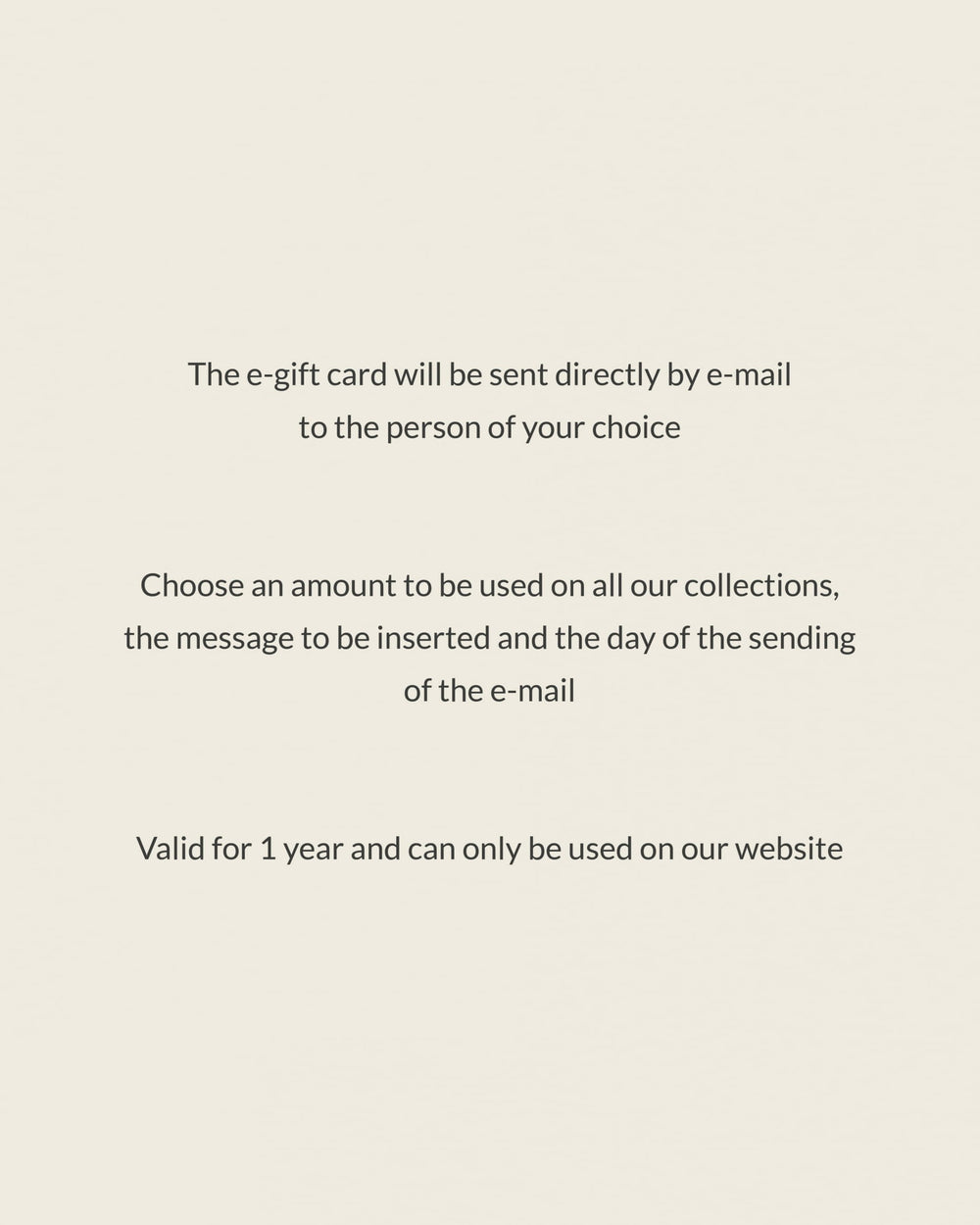 Women E-gift card