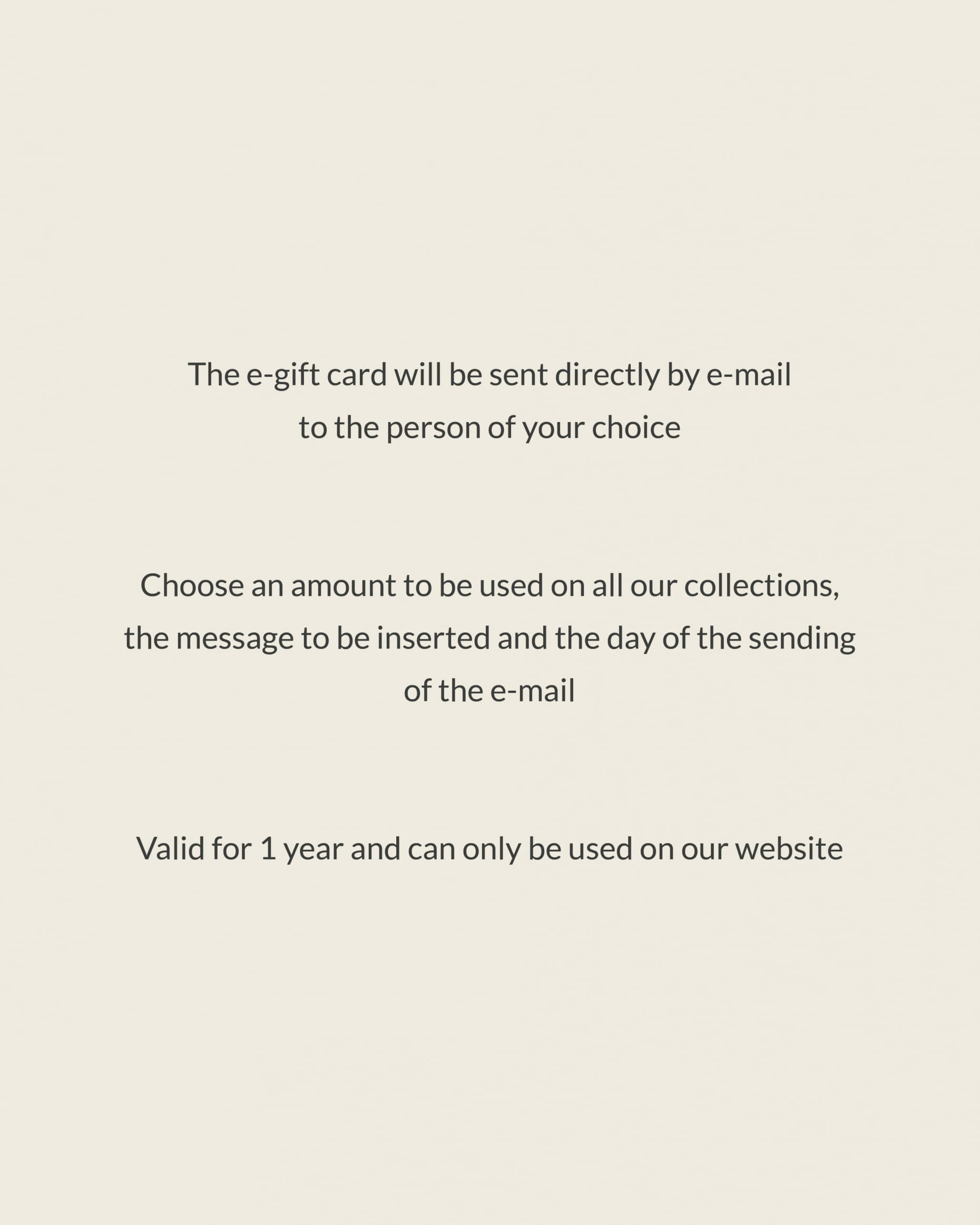 Women E-gift card