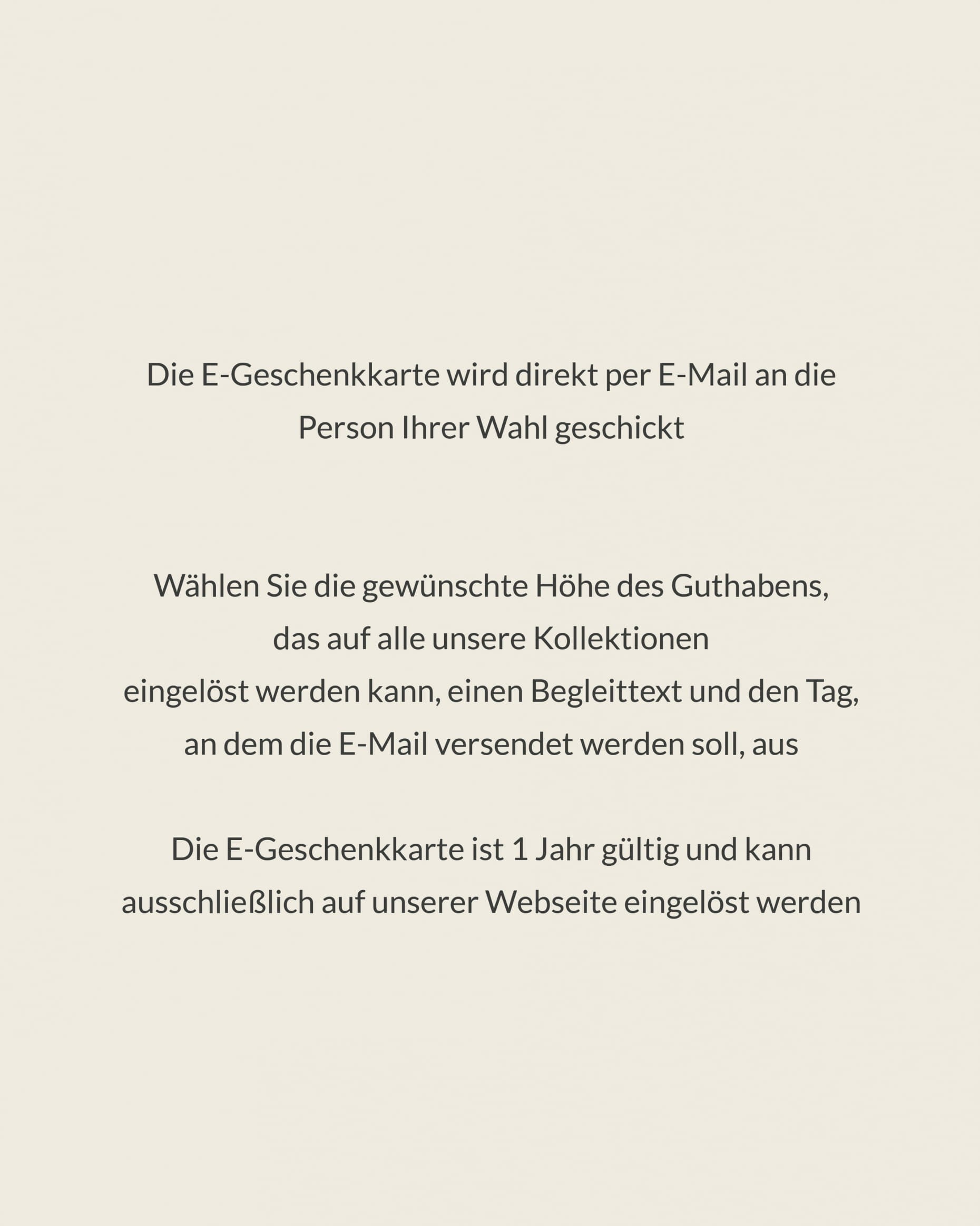 Women E-gift card