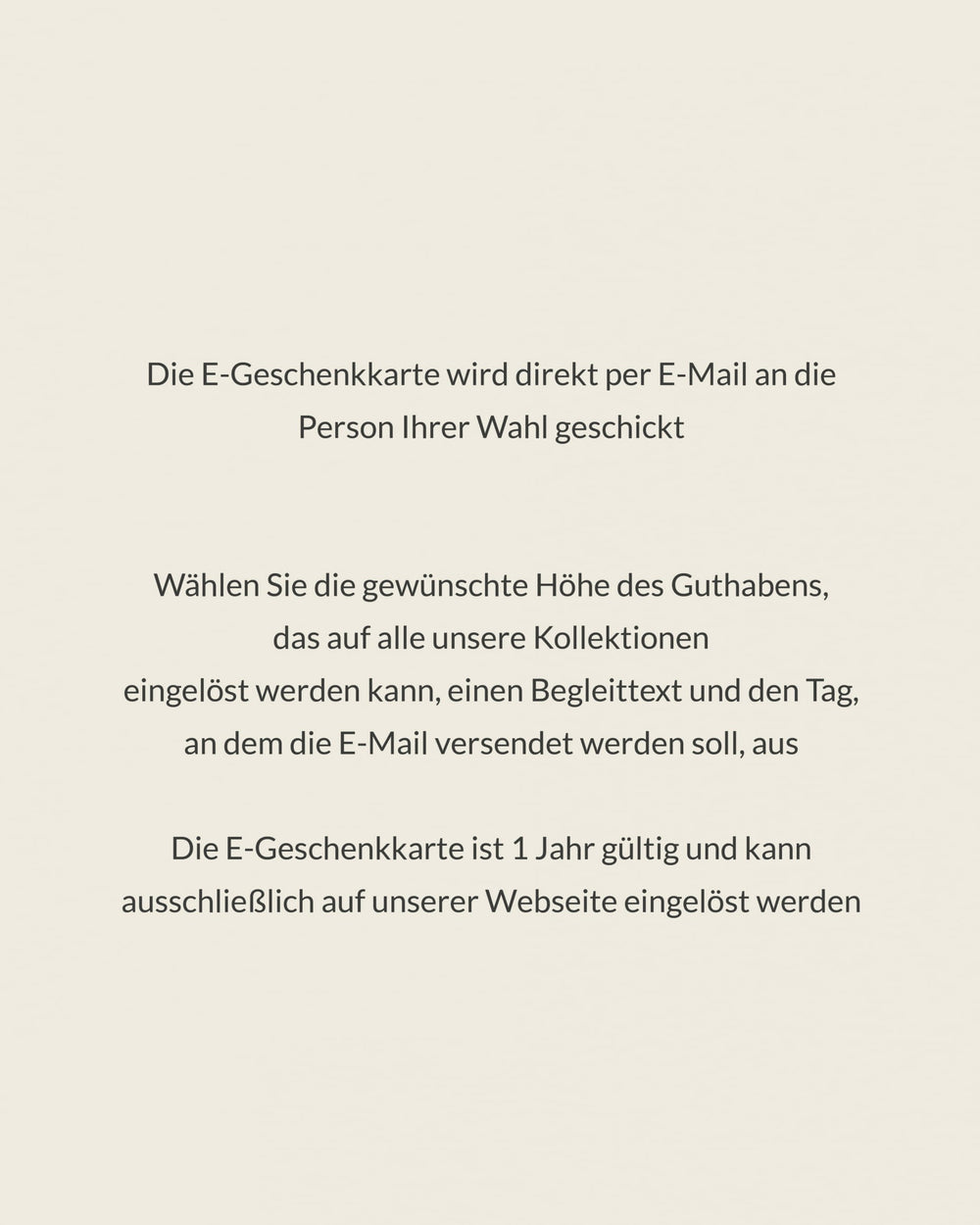 Women E-gift card
