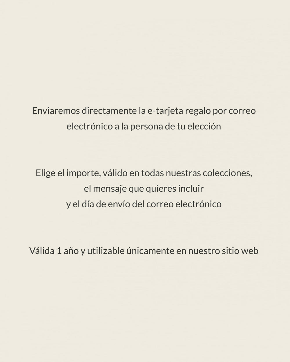 Women E-gift card